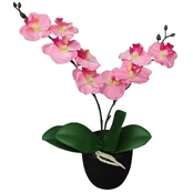 Dirbtinė orchidėja su vazonu, 30 cm, rožinė kaina