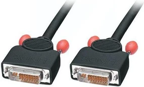 Lindy DVI-I - DVI-I laidas, 20m, juodas