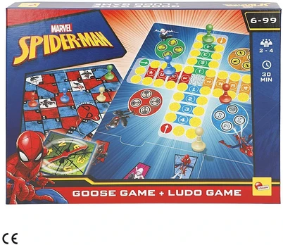 Marvel Spiderman Parchesi & Goose game