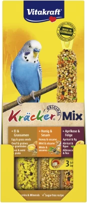 Vitakraft - Kräcker® Mix Honey/fruit/egg for budgies kaina