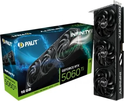 Palit GeForce RTX 5060 Ti Infinity 3 NVIDIA 16 GB GDDR7