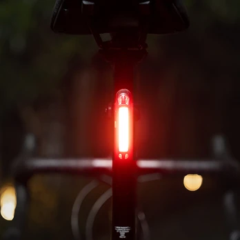 Wozinsky WSBLB2 Front (400 lm) and Rear USB-C Bike Light Set - Juodas