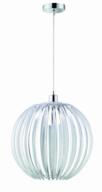 Trio-Lighting Zucca 40 cm E27 transparent piekaramā lampa