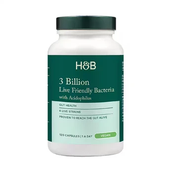 H&B gerosios bakterijos 3 milijardai, 120 kapsulių