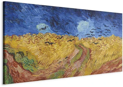 Artgeist XXL paveikslas - Vincent van Gogh – Wheatfield with Crows