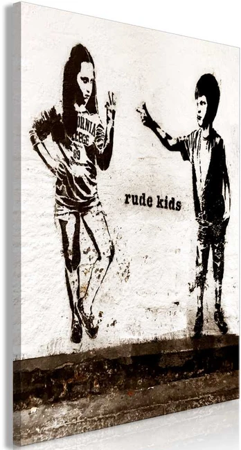Artgeist Paveikslas - Rude Kids (1 Part) Vertical