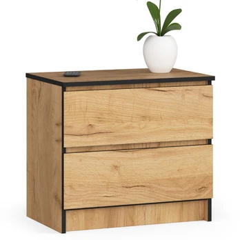 Naktinis staliukas K 60 cm, ąžuolo