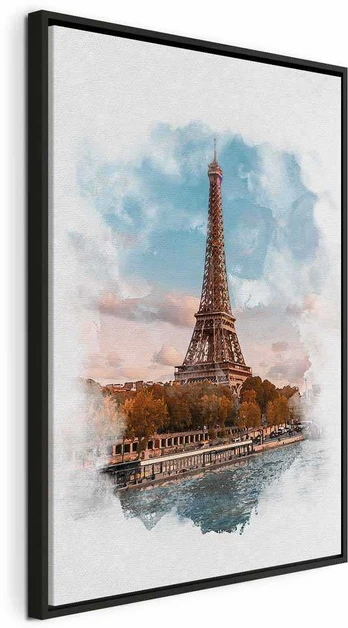 Artgeist Paveikslas - Paris View (1 Part) Vertical