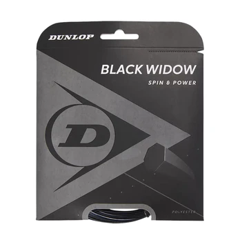 Stygos tenisui BLACK WIDOW 17g/1.26mm 12m