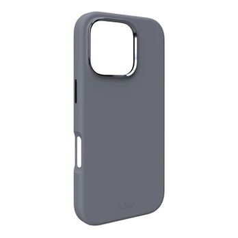 Puro silikono dėklas iPhone 16 Pro Max“ – tamsiai pilkas