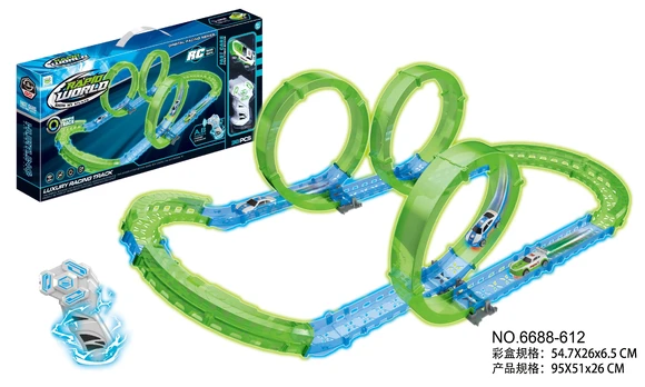 Glow in the Dark Race Track 38pcs.