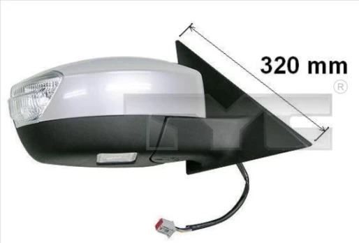 Išorinis veidrodėlis TYC 310-0125