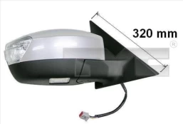 Išorinis veidrodėlis TYC 310-0125 kaina