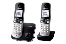 Belaidis telefonas Panasonic KX-TG6812FXB kaina