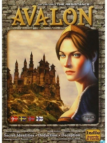 Stalo žaidimas The Resistance: Avalon, EN