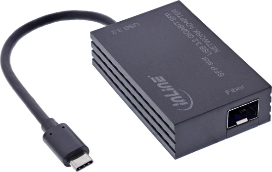 InLine USB-C į SFP Gigabit tinklo adapteris (10/100/1000 Mb/s)