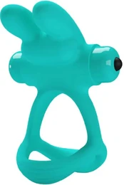 PRETTY LOVE - DANTE GREEN RABBIT VIBRATOR RING kaina
