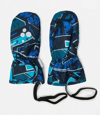 Huppa Pirštinės vaikams LIINA, navy pattern