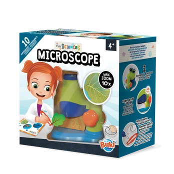 Mikroskopas MINI 10x +10 eksperimentų