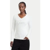 Guess Megztinis W6YR29 Z0977 Kreminė Regular Fit