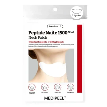 Medi-Peel - Premium 1.0 Peptide Naite 1500 Shot Neck Patch, 4sheets