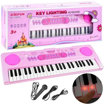 Keyboard toy with illuminated keys IN0151