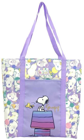Kelioninis Cyp Brands Snoopy shopping bag 40cm