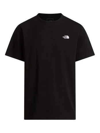 The North Face Marškinėliai Evolution Simple Dome Tee Juoda Regular Fit