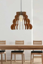 Lubinis šviestuvas Opviq Šviestuvas Cloudy - Walnut kaina