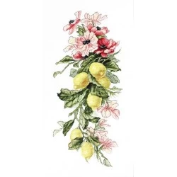 Flowers and lemon SB210