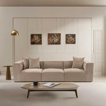 Asir Sofa, Sora 3, 270x65x95 cm, Kavos spalvos