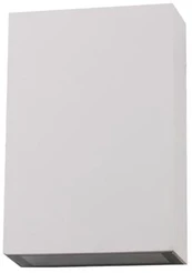 2x2W LED paviršinis lauko šviestuvas, baltas, 3000K, E216