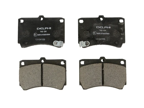 DELPHI LP0743 Brake pad set