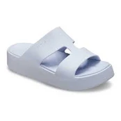 Crocs™ Getaway Platform H-Strap šlepetės (Žydros) - 42,5