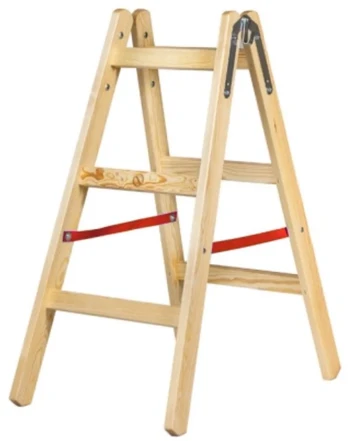AWTOOLS MEDINĖ KOPĖČIOS 2x 3 PAKOPŲ 150KG