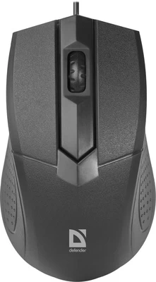 Žaidimų pelė Defender Optimum MB-270 usb / ps/2 laidas, juoda