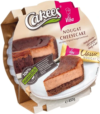 Cakees Nougat Cheesecake 450g