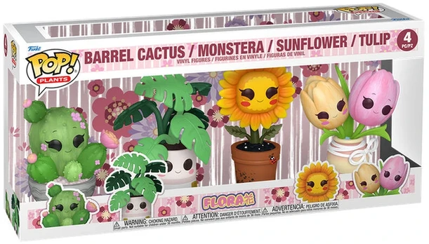 Funko POP pack 4 figures Flora