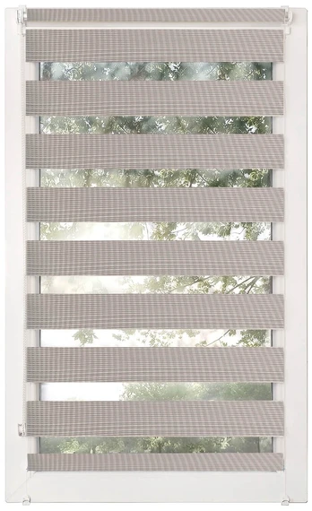 Ritininė užuolaida Karpol Basic, sidabro, 65 cm x 150 cm