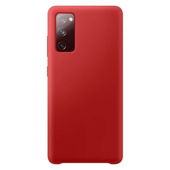 „iLike“ Samsung Galaxy S20 FE / S20 FE 2022 minkšto lietimo silikoninis dėklas, raudonas