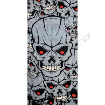 Apykaklė Modeka Skulls Grey