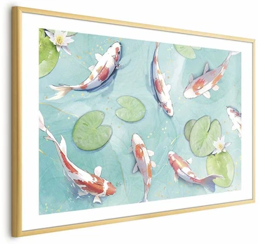 Artgeist Plakatas - Pond in Japan