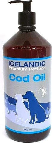 IcelandPet - Cod oil - 1.000 ml - (i026)