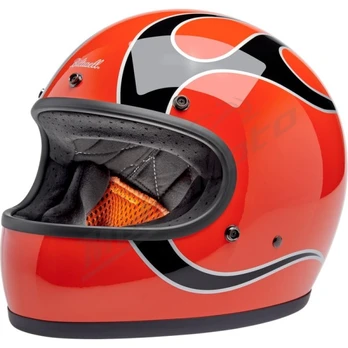 BILTWELL Gringo Flames šalmas