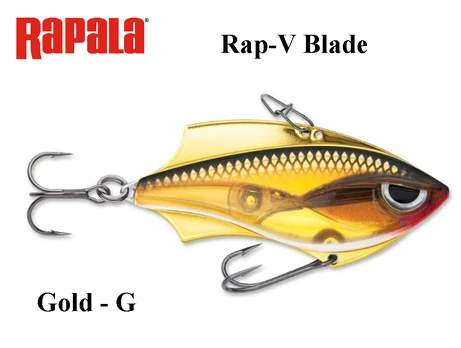 Vobleris Rapala Rap-V Blade RVB06 G 6 cm