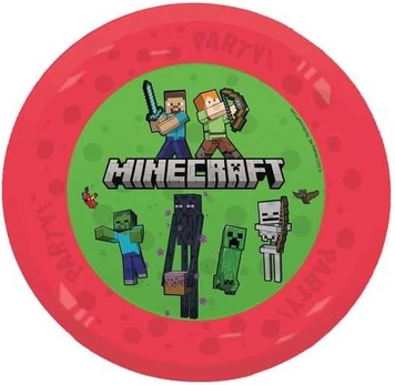 Globos Europe B.V. Minecraft plastik tallerkner