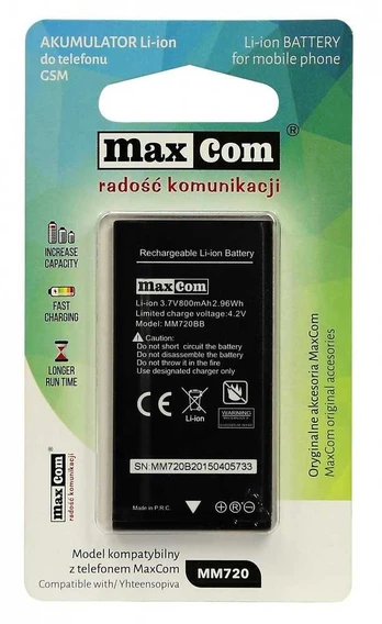 Maxcom LI-ION MM720 AKUMULIATORIUS