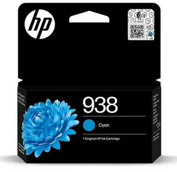 HP 938 žydras originalus rašalas / kasetė