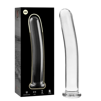 NEBULA SERIES BY IBIZA - MODEL 8 Dildo Borosilicate Glass Clear