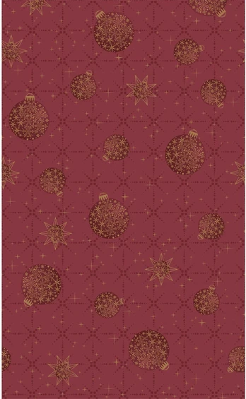 Mondex OBRUS DINICEL 138x220cm GILDED BAUBLE